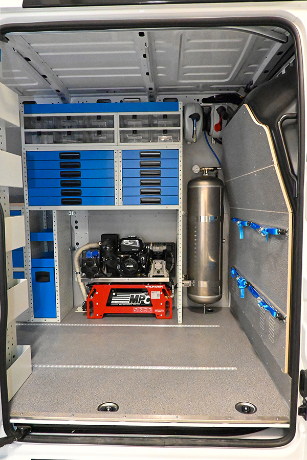 03 compresor con depósito Tecnove