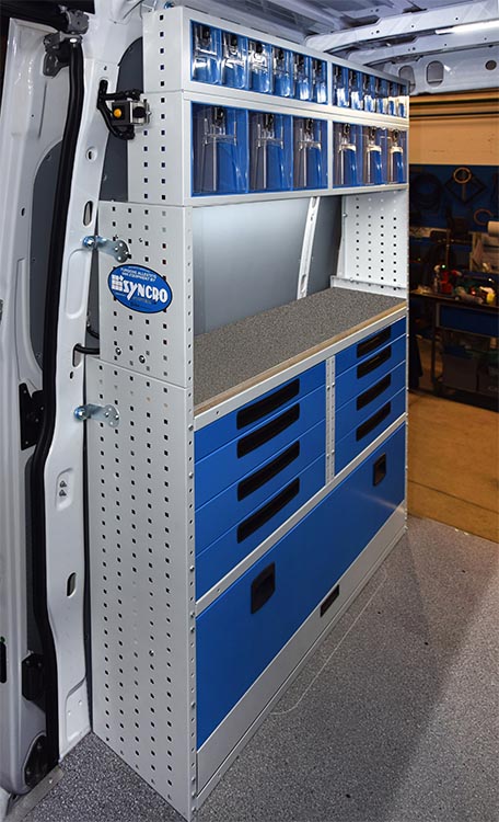 08 estantería de trabajo en Daily Tecnove