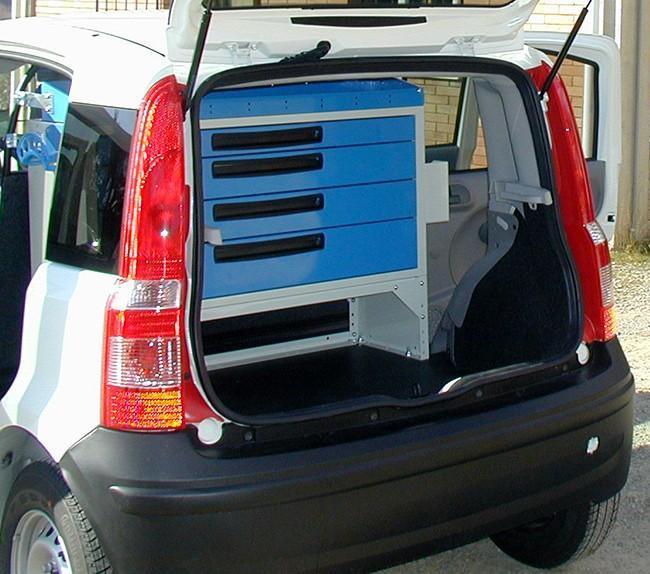 02 cómo convertir el Panda en furgoneta gracias a Syncro Tecnove