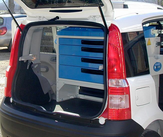 03 cajonera para Panda Fiat Syncro Tecnove